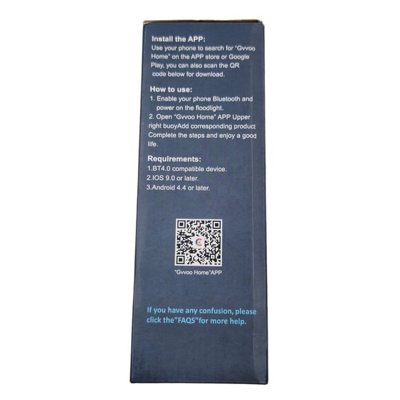 Gvvoo Home 20W Floodlights 2 Pack 1800 Lumens Waterproof IP66 RGBCW App Control - Picture 2 of 7